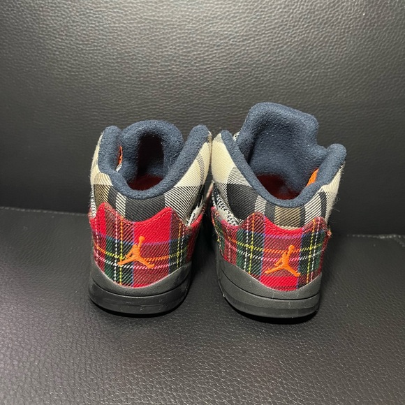 Jordan 5 "Plaid" Sneakers (Toddler Size 7C) - Perfect Christmas Gift!** - Picture 4 of 9